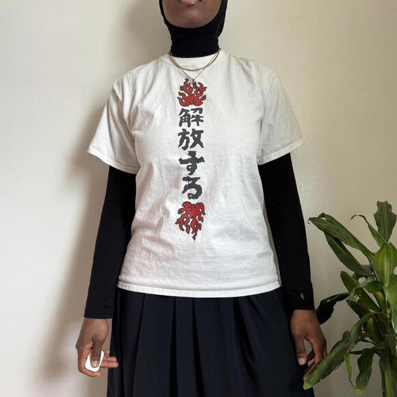 Tops - Y2K Vitriol "Y’all Got‎ Me Pressed" Anime Eye Graphic Tee